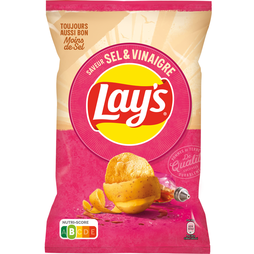 Lay's Saveur Sel & Vinaigre