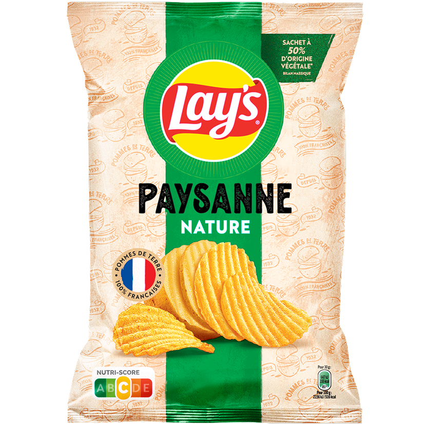 Lay's Recette Paysanne Nature