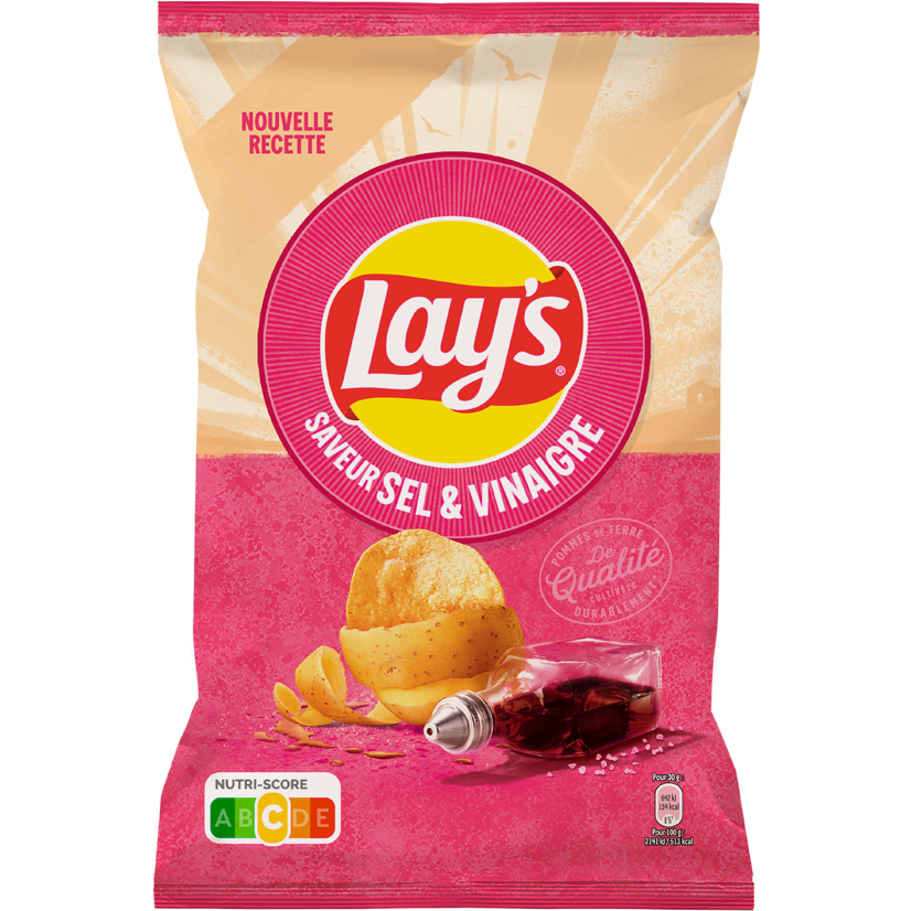 Lay's Saveur Sel & Vinaigre