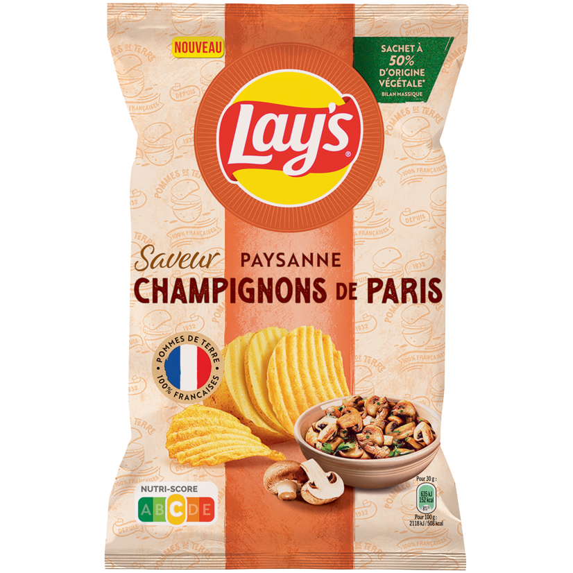 Lay’s Paysanne Champignon de Paris