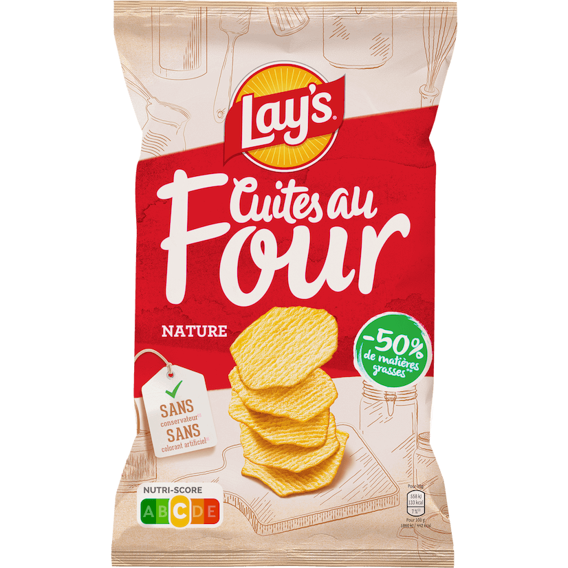 3168930002987 - Lay's Cuites au Four Nature 130g.png