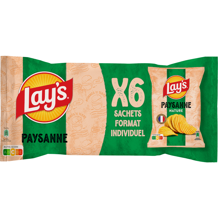 Lay's Paysanne Nature Format Individuel