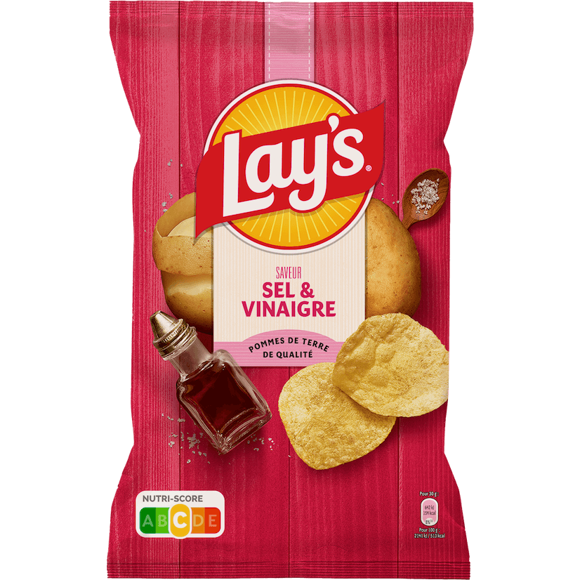Lay's Saveur Sel & Vinaigre