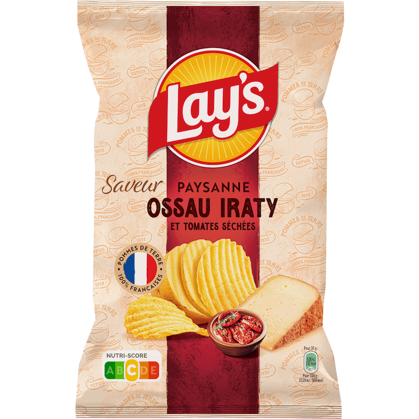 Lay’s Paysanne Ossau-Iraty et Tomates Séchées