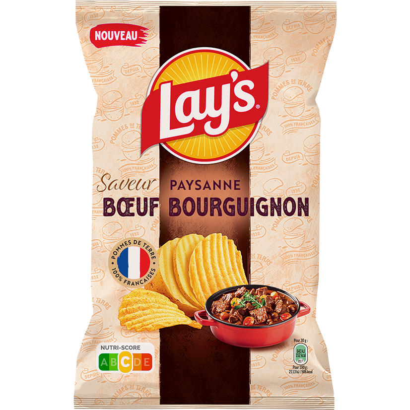 Lay’s Paysanne saveur Bœuf Bourguignon
