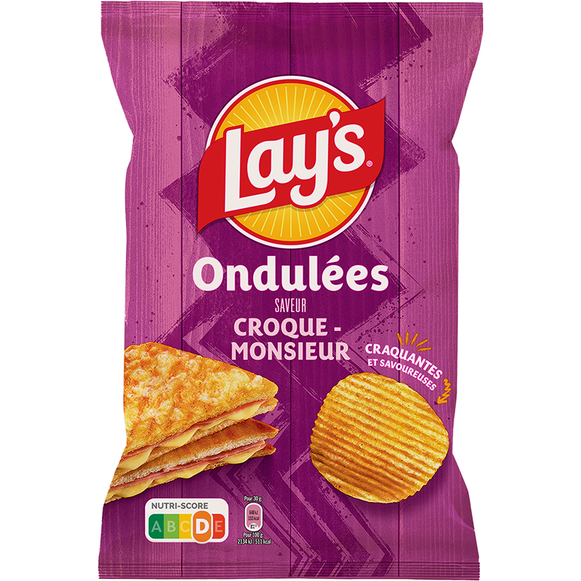 Lay’s Ondulées Saveur Croque-Monsieur